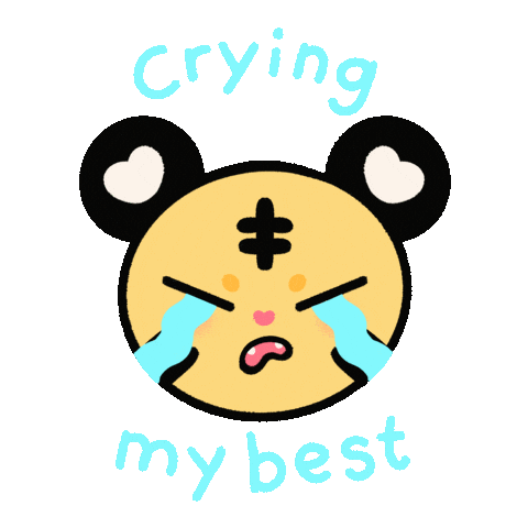 Crying Sticker