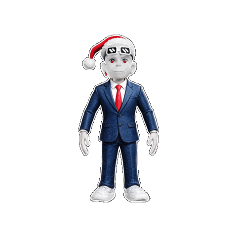 Merry Christmas Celebration Sticker by Zhot