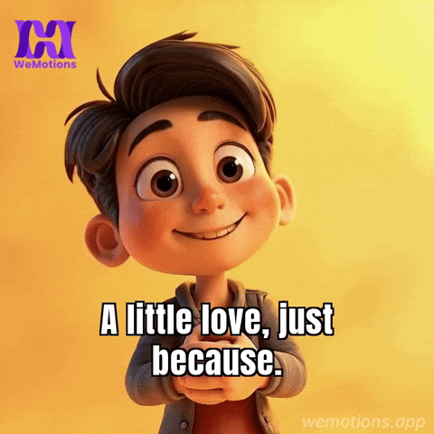 Kindness Love GIF by WeMotions