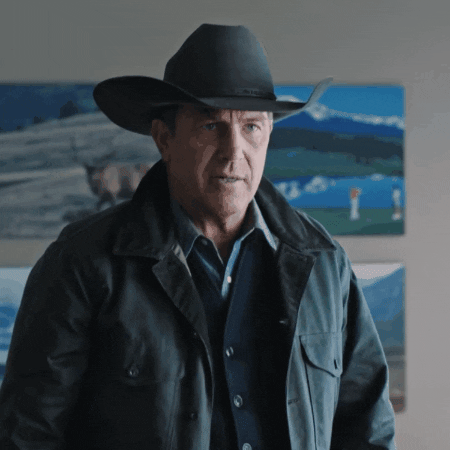 Hat Yellowstone GIF by SkyShowtime