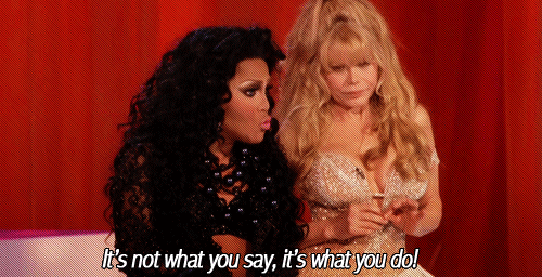  kenya michaels charo its not what you say its what you do GIF