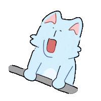 702k dance music cat rave Sticker