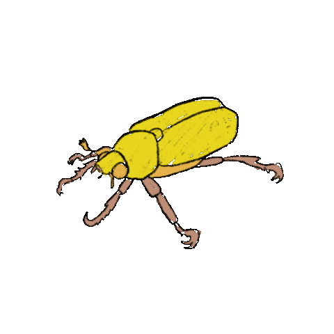 Love Bug Hearts Sticker