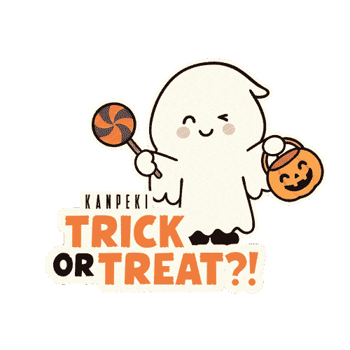 Halloween Ruru Sticker by Kanpeki Care