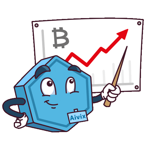 Crypto Sticker by AIVIX