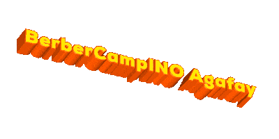 BERBER CAMP INO AGAFAY Sticker
