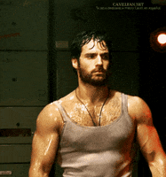 henry cavill hairy chest GIF