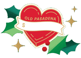 Fun Christmas Sticker by Old Pasadena