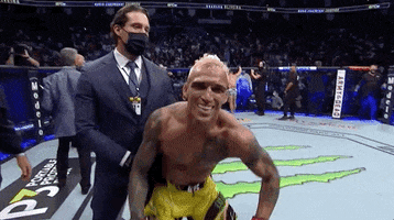 Happy Charles Oliveira GIF by UFC