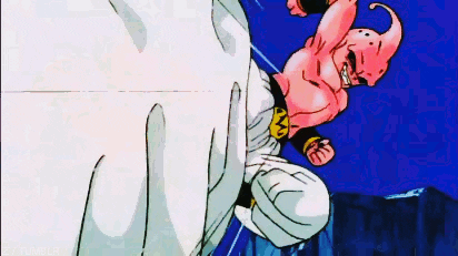 dragon ball z kid buu GIF