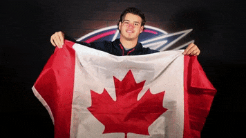 Canada Cole GIF by Columbus Blue Jackets
