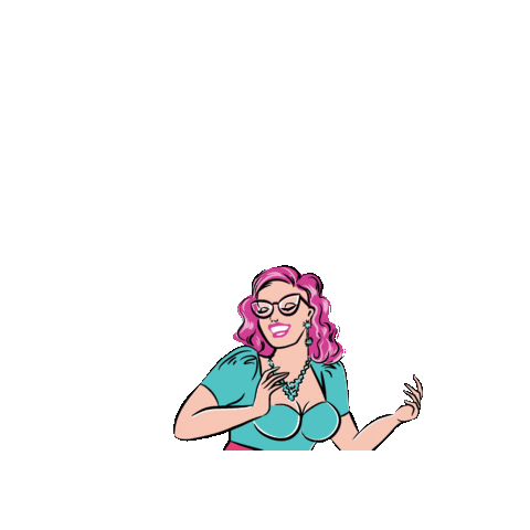 Lipstick & Chrome Sticker