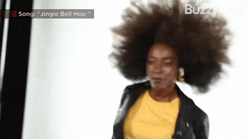 Voguing Merry Christmas GIF by BuzzFeed