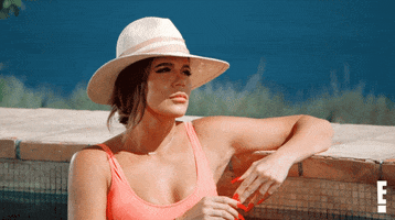 Keeping Up With The Kardashians Pool GIF by E!