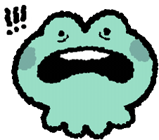 Frog What Sticker by asinastra