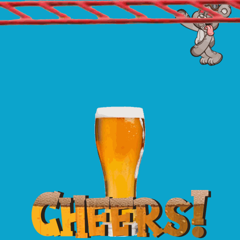 Draft Beer Drinking GIF
