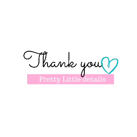 Thank You Sticker by Pretty Little Details
