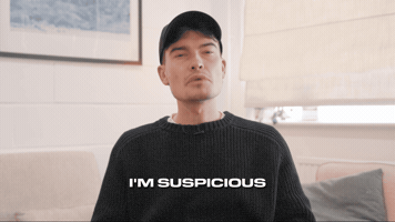 Suspicious F1 GIF by Quadrant