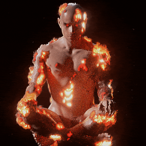 Art Burning GIF by Prismatis