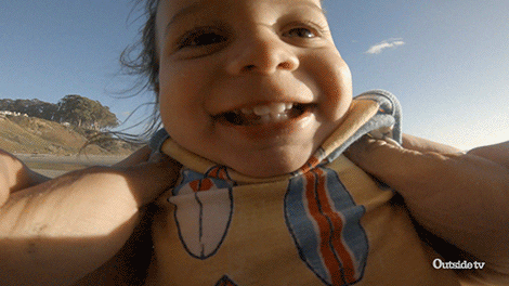 happy baby GIF by Outside TV