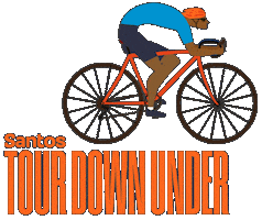 Bike Race Sticker by Tour Down Under