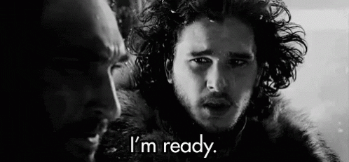 Jon Snow Im Ready GIFs - Get the best GIF on GIPHY