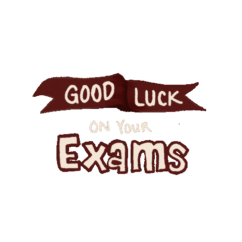 Good Luck On Your Exam Gif
