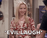 Evil Laugh Phoebe GIFs - Find & Share on GIPHY