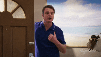 Get Out Neighbours Tv GIF by Neighbours (Official TV Show account)