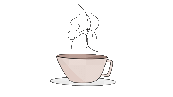 Cafe Te Sticker