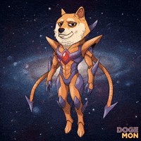 Floating Shiba Inu GIF by Doge Pound