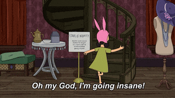 Going Crazy Oh My God GIF by Bob's Burgers