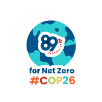 89DegreesEast climate change climate action cop26 netzero Sticker