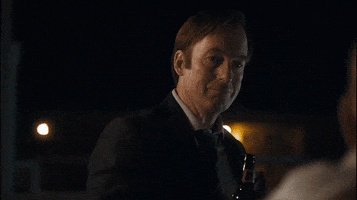 Saul Goodman Cheers GIF by Better Call Saul
