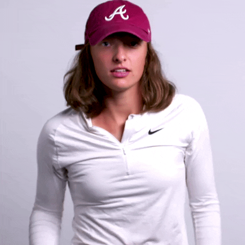 Crimson Tide Yes GIF by WTA