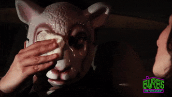Nervous The Purge GIF by The Burbs Comedy