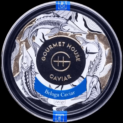 gourmethousecaviar caviar sturgeon beluga caviar gourmet house caviar GIF