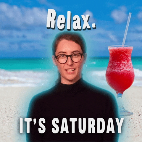Relaxing Saturday Morning GIF by GIPHY Studios 2022