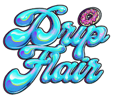 Drip Flair Sticker by Hipster of Doom