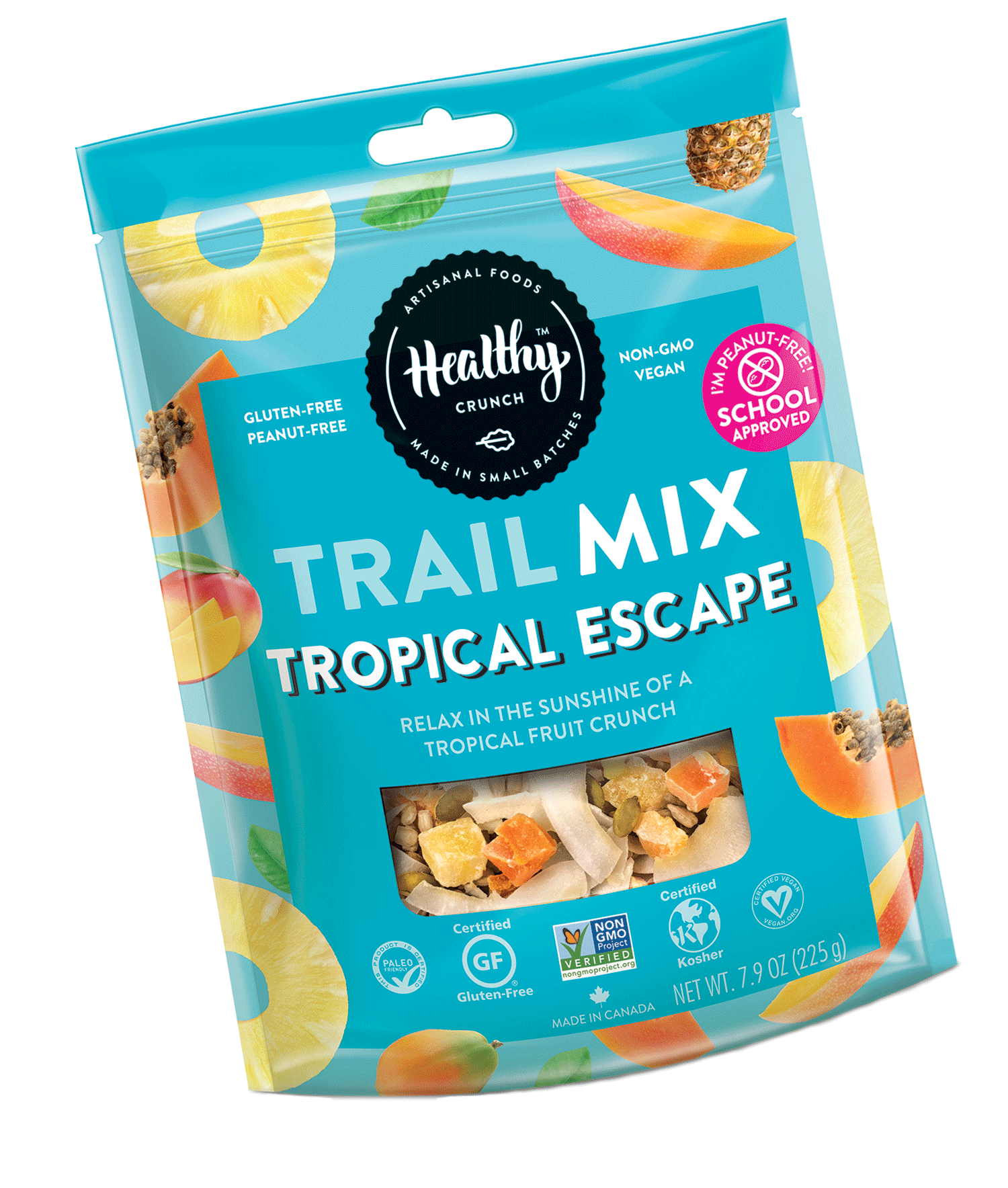 Happy Trail Mix Sticker by HealthyCrunch for iOS & Android GIPHY