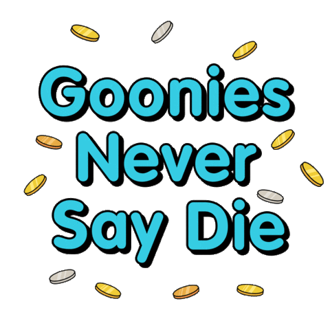 Gooniesneversaydie Sticker by The Goonies