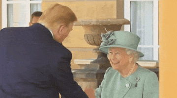 Donald Trump Handshake GIF by GIPHY News