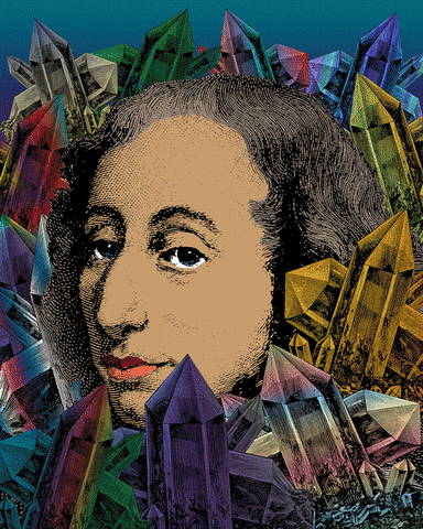blaise pascal forest GIF by RetroCollage
