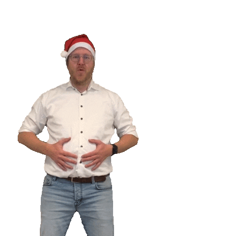 Christmas Santa Sticker by Hema Kampen