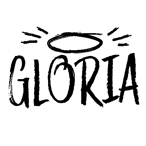 Gloria Sticker by duk_dk