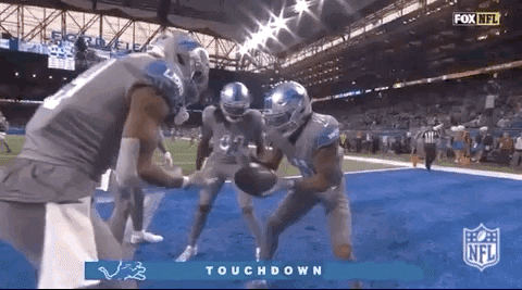 Football Touchdown Celebration Gif