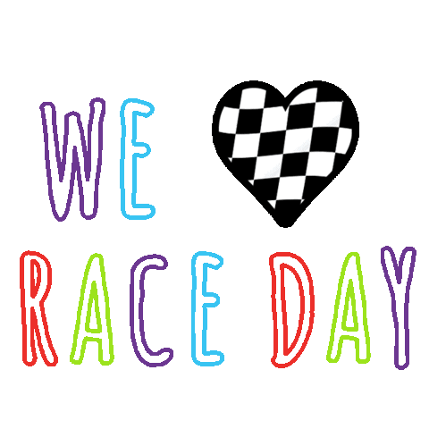 Nascar Racecar Sticker by Little HUG Fruit Barrels