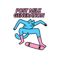 Oat Milk Cats GIF by Leon Karssen