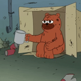 Alone GIF by Beary