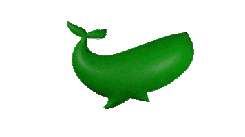 3D Whale Sticker by CrakRevenue